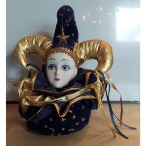 Vintage 1994 San Francisco Music Box Wind up Jester